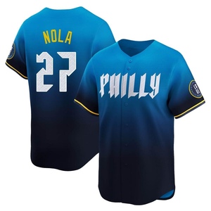 Men's Philadelphia Phillies Aaron Nola Limited Blue 2024 City Connect Jersey