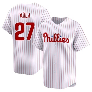 Men's Philadelphia Phillies Aaron Nola Limited White Home Jersey