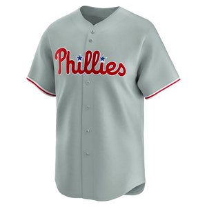 Men's Philadelphia Phillies Alec Bohm Limited Gray Away Jersey