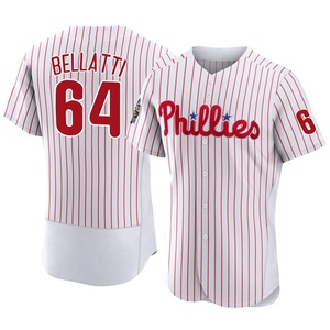 Men's Philadelphia Phillies Andrew Bellatti Authentic White 2022 World Series Home Jersey