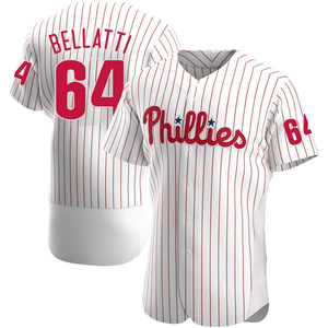 Men's Philadelphia Phillies Andrew Bellatti Authentic White Home Jersey