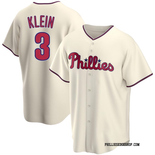 Men's Philadelphia Phillies Chuck Klein Replica Cream Alternate Jersey