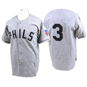 Men's Philadelphia Phillies Chuck Klein Replica Grey 1942 Throwback Jersey
