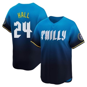 Men's Philadelphia Phillies Darick Hall Limited Blue 2024 City Connect Jersey
