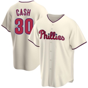 Men's Philadelphia Phillies Dave Cash Replica Cream Alternate Jersey