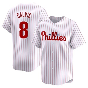Men's Philadelphia Phillies Freddy Galvis Limited White Home Jersey