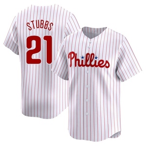 Men's Philadelphia Phillies Garrett Stubbs Limited White Home Jersey