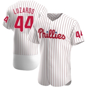Men's Philadelphia Phillies Jesus Luzardo Authentic White Home Jersey