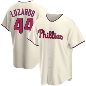 Men's Philadelphia Phillies Jesus Luzardo Replica Cream Alternate Jersey