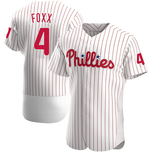 Men's Philadelphia Phillies Jimmy Foxx Authentic White Home Jersey
