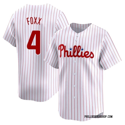 Men's Philadelphia Phillies Jimmy Foxx Limited White Home Jersey