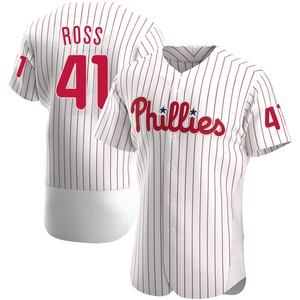 Men's Philadelphia Phillies Joe Ross Authentic White Home Jersey