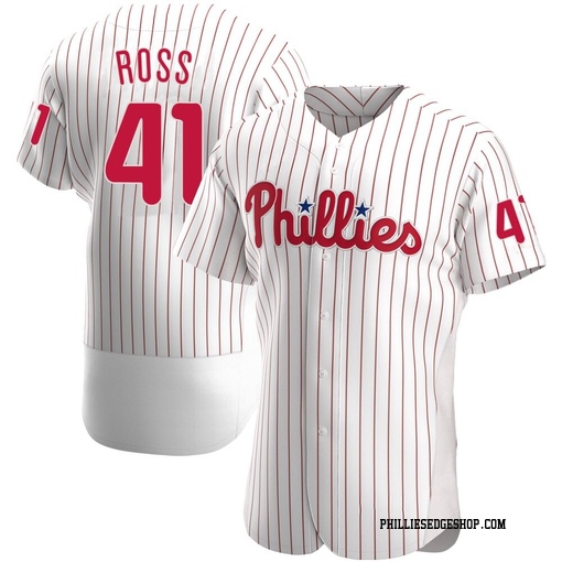 Men's Philadelphia Phillies Joe Ross Authentic White Home Jersey