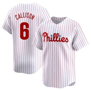Men's Philadelphia Phillies Johnny Callison Limited White Home Jersey