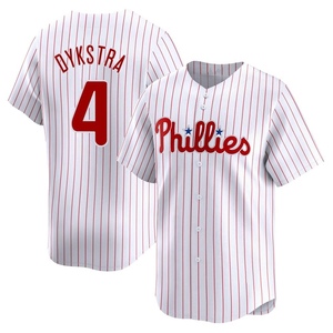 Men's Philadelphia Phillies Lenny Dykstra Limited White Home Jersey