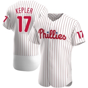 Men's Philadelphia Phillies Max Kepler Authentic White Home Jersey