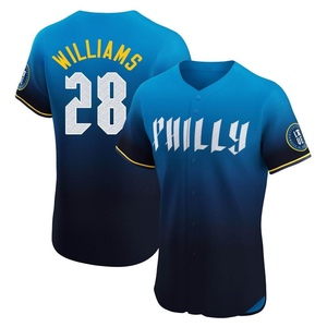Men's Philadelphia Phillies Mitch Williams Elite Blue 2024 City Connect Jersey