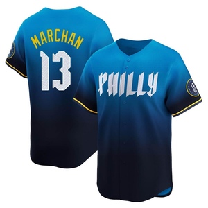 Men's Philadelphia Phillies Rafael Marchan Limited Blue 2024 City Connect Jersey