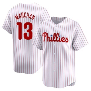 Men's Philadelphia Phillies Rafael Marchan Limited White Home Jersey
