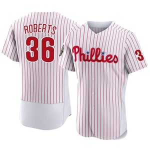 Men's Philadelphia Phillies Robin Roberts Authentic White 2022 World Series Home Jersey