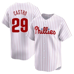Men's Philadelphia Phillies Rodolfo Castro Limited White Home Jersey