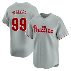 Men's Philadelphia Phillies Taijuan Walker Limited Gray Away Jersey