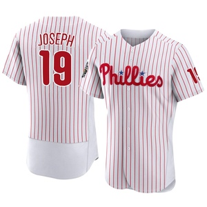 Men's Philadelphia Phillies Tommy Joseph Authentic White 2022 World Series Home Jersey
