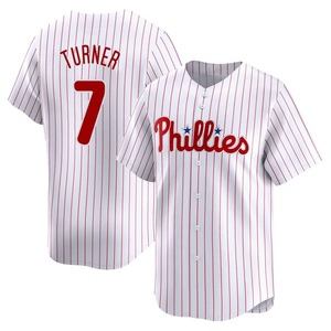 Men's Philadelphia Phillies Trea Turner Limited White Home Jersey
