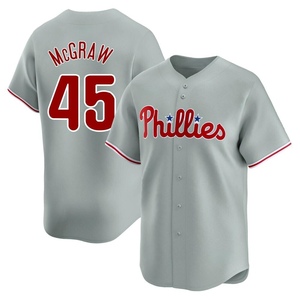 Men's Philadelphia Phillies Tug McGraw Limited Gray Away Jersey
