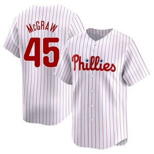 Men's Philadelphia Phillies Tug McGraw Limited White Home Jersey