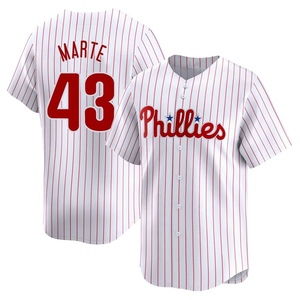 Men's Philadelphia Phillies Yunior Marte Limited White Home Jersey