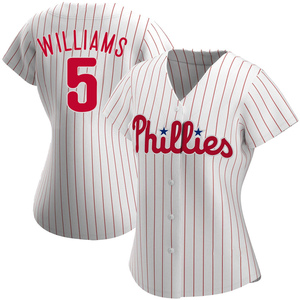 Women's Philadelphia Phillies Nick Williams Authentic White Home Jersey