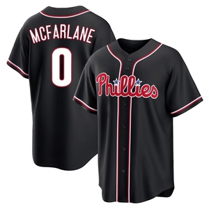Youth Philadelphia Phillies Alex McFarlane Replica Black Fashion Out Jersey