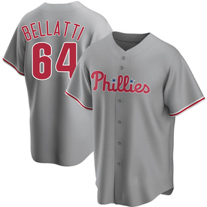 Youth Philadelphia Phillies Andrew Bellatti Replica Gray Road Jersey