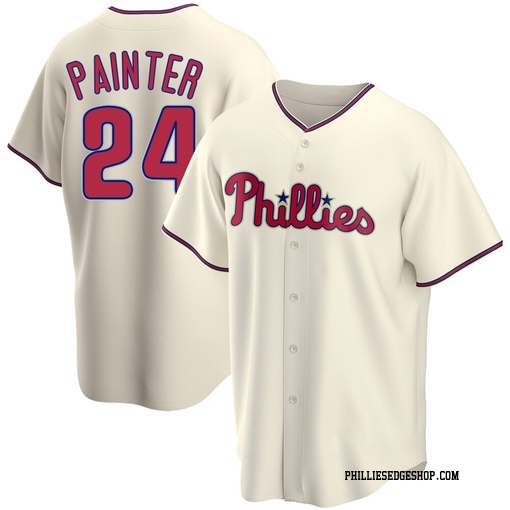 Youth Philadelphia Phillies Andrew Painter Replica Cream Alternate Jersey