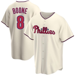 Youth Philadelphia Phillies Bob Boone Replica Cream Alternate Jersey