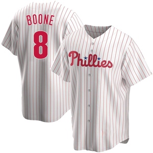 Youth Philadelphia Phillies Bob Boone Replica White Home Jersey