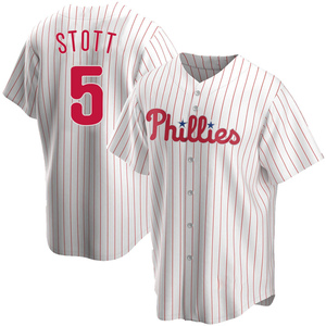 Youth Philadelphia Phillies Bryson Stott Replica White Home Jersey