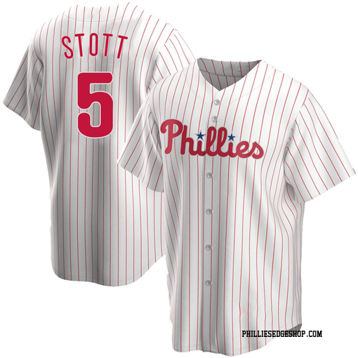 Youth Philadelphia Phillies Bryson Stott Replica White Home Jersey