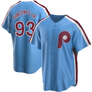 Youth Philadelphia Phillies Gabriel Rincones Jr. Replica Light Blue Road Cooperstown Collection Jersey