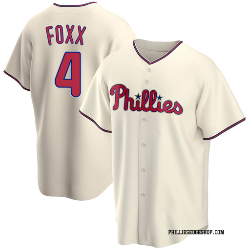 Youth Philadelphia Phillies Jimmy Foxx Replica Cream Alternate Jersey
