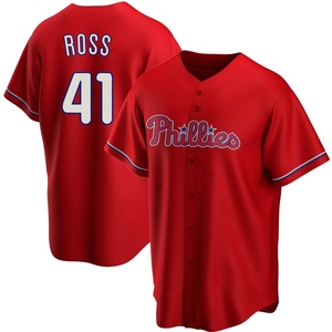 Youth Philadelphia Phillies Joe Ross Replica Red Alternate Jersey