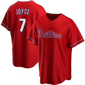 Youth Philadelphia Phillies Matt Joyce Replica Red Alternate Jersey