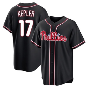 Youth Philadelphia Phillies Max Kepler Replica Black Fashion Out Jersey