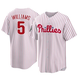 Youth Philadelphia Phillies Nick Williams Replica White 2022 World Series Home Jersey