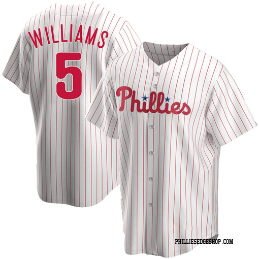 Youth Philadelphia Phillies Nick Williams Replica White Home Jersey