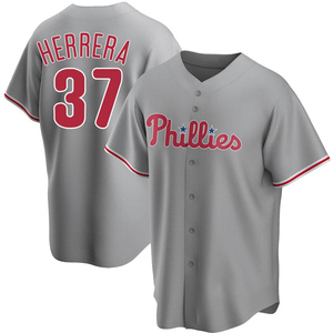 Youth Philadelphia Phillies Odubel Herrera Replica Gray Road Jersey