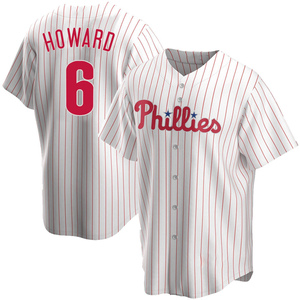 Youth Philadelphia Phillies Ryan Howard Replica White Home Jersey
